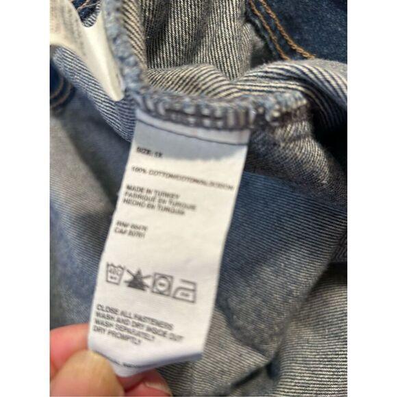 TH Tommy Hilfiger Woman denim Jean Jacket 1x plus rn#66476 - Picture 5 of 8